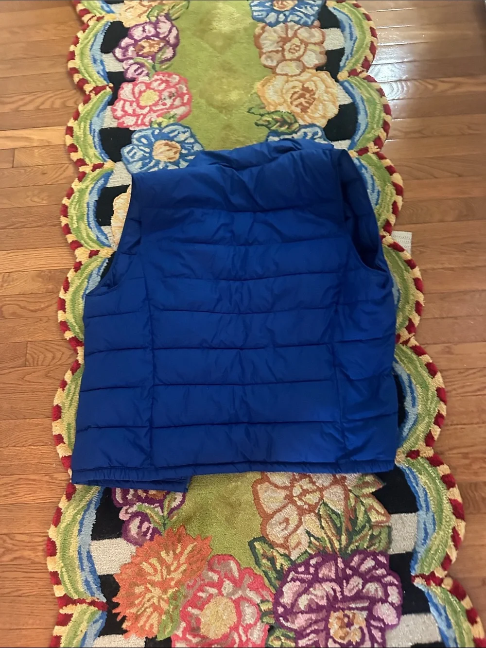 Banana Republic Mens Royal Blue Puffer Vest